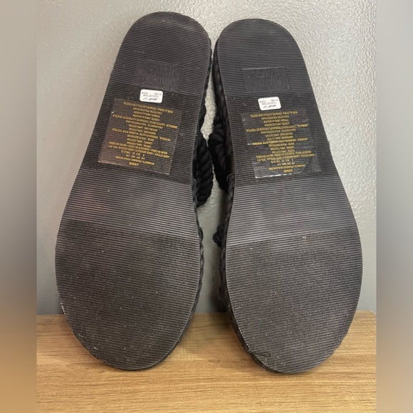 NWT Aerie Rope Sandals Women’s Black Size 8 - Picture 3 of 3